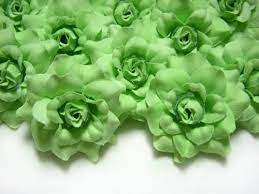 Beauty and dependability since 1962. 24 Silk Light Green Roses Flower Head 1 75 Artificial Flowers Heads Fabric Fl Artificial Silk Flowers Artificial Flowers Decor Floral Supplies Wholesale
