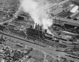 Buckeye Steel And Castings In 1926 Now Known As Columbus Castings Cc It Is The Largest Single Site Steel Foundr Ohio History The Buckeye State Columbus Ohio