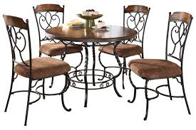 Love The Counter Height Version Of This The Scrolling Wood And Metal Are So Elegant Kitchen Table Settings Metal Dining Table Dining Room Table Set