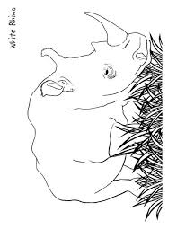 Each printable highlights a word that starts. Rhinoceros Coloring Pages Learny Kids