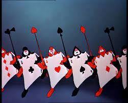 She is powerful, mean and unpredictable with an explosive temper. The Playing Cards Alice In Wonderland Wiki Fandom