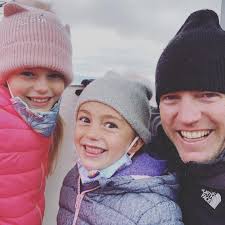 Happy birthday to the best husband and dad around! We love you to the moon  and back. 41 has never looked so good.