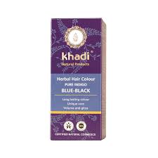Khadi Herbal Hair Colour Pure Indigo Blue Black Free Uk