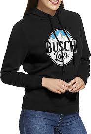 Amazon Com Pa0tri1ningsdddd Busch Latte Light Womens Fashion Hoodie Sweater Long Sleeve Tshirt Black L Clothing In 2020 Sweater Hoodie Hoodies Black Shirt