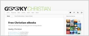 Modern christian books and magazines contain much about. Hundreds Of Free Christian Ebooks