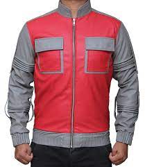 Amazon Com Marty Mcfly Back To The Future Jacket Clothing Leather Jacket Style Marty Mcfly Jacket Leather Jacket