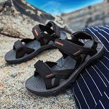 Sandale Herren Sandalen Outdoor Trekking Wanderschuhe Herren Schnell  Trocken Outdoor Sandalen Leichte (39 EU, schwarz): Amaz… | Wanderschuhe,  Sport sandalen, Schuhe