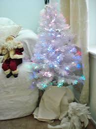 32 White Color Changing Fiber Optic Artificial Christmas Tree With Multi Color Fiber Optic Christmas Tree Artificial Christmas Tree Christmas Tree