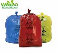 [Hot Item] Wholesale High Quality Hazardous Waste Plastic Bag Printed  Asbestos Garbage Bag