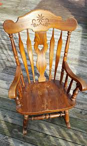 Just so you know, we may collect a share of sales or other compensation from the links on this shop risom rocker and see our wide selection of rocking chairs + recliners at design within reach. Nursery Rocking Chair Makeover Spray Paint It For Less Than 10