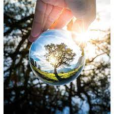 Feel freedom and enjoy#lensball ig video vasek_chloupek. Deal Lensball Pro 80mm Clear Crystal Photography Sphere 49 99
