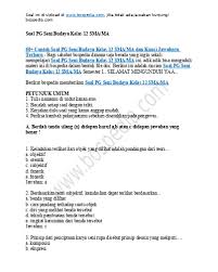Maybe you would like to learn more about one of these? Soal Essay Tentang Kritik Karya Seni Rupa Tulisan