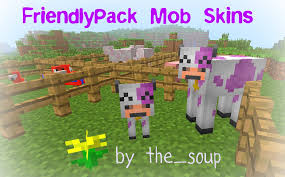 Minecraft mob skin pack bedrock. Friendlypack Mob Skins Pre Release 3 Minecraft Texture Pack