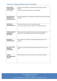 Report Requirements Document Template 1 Templates Example Templates Example Business Rules Templates Report Template