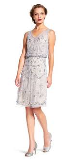 Adrianna Papell Floral Sequin Beaded Blouson Cocktail Dress Cocktail Dress Popular Wedding Dresses Cocktail Dress Style