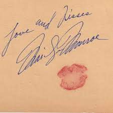 Pin By Amanda April On Powder Room Marilyn Monroe Autograph Marilyn Marylin Monroe