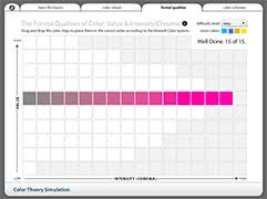 An Interactive Color Theory Simulation Munsell Color