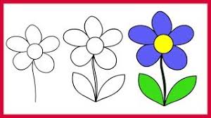 The interactive drawing for kids course may be just what you are looking for! How To Draw A Simple Flower Easy Step By Step For Kids And Beginner Youtube