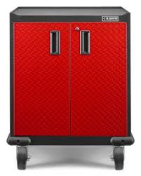 The 3/4 wall gearbox is ideal for storing smaller automotive or gardening gear and paint supplies. Racing Red Series Gladiator Racing Red Modular Gearbox Gladiator Worx