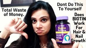 Keep in mind, biotin does not affect hair loss of hair thinning, and that you'll need at least four months to start seeing a difference in new growth of hair. Biotin Review Before And After My Honest Review Of 3 Months Madams Choice Youtube