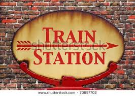 Old Train Station Stock Photos Images Pictures Retro Sign Antique Shops Sign Art