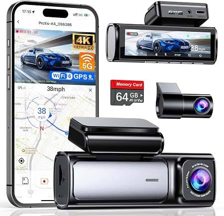 70mai A810 Lite 4K Dual Dash Cam