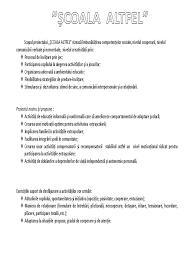 Check spelling or type a new query. Proiect Scoala Altfel Pdf