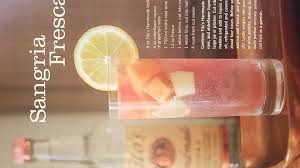 Sangria Fresca Bottle Elderflower Liquer