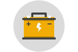 Car Battery Flat Icon Car Battery Battery Logo Jump A Car Battery