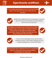 Studentenkonto Und Sperrkonto Fur Auslandische Studenten