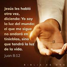 Versiculo De La Biblia Juan 8 12 Estudiarlabiblia Temasdelabibliaparapredicar Jesus Evangelio Lapalabr Versiculo De La Biblia Biblia Versiculos Biblicos
