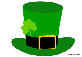 Free St Patrick S Day Hat Coloring Page St Patricks Day Hat St Patrick S Day St Patricks Day