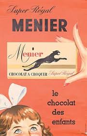 Anonymes Menier Panonceau 1900 Sans Imprimeur 47 5x84 5cm Entoile Publicites Vintage Affiche Vintage Affiches Publicitaires