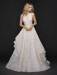 Hayley Paige Style 6755 Reagan Ball Gown Wedding Dress Bridal Ball Gown Bridal Gowns