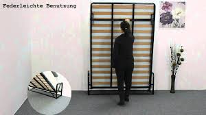 Finde jetzt schnell die besten angebote für wand bett auf focus online kleinanzeigen. Klassisches Wandbett Von Wallbedking Youtube