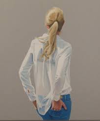 Back Portrait Paintings By Sabine Liebchen Cuded Portrait Painting Portrait Drawing Portrait