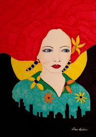 A little modern drawing with some color 😁