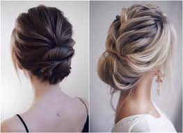 Use the lower half (the unteased hair) and flip over the top of your teased bun. 20 Low Bun Wedding Updo Hairstyles We Love Oh The Wedding Day Is Coming