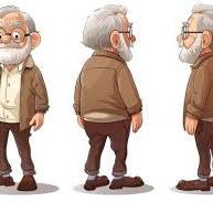 Cartoon Old Man Images – Browse 272,510 Stock Photos ...
