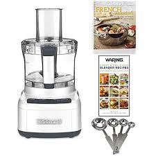 Black Decker 8 Cup Food Processor White Cuisinart Elemental 8 Cup Food Processor White 2 Cookbooks And Measuring Spoon Set Food Processor Recipes Blender Recipes Food Processor Reviews