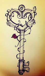 A Little Design For Samantha 8217 S New Tattoo Key Tattoo Designs Key Tattoo Drawings