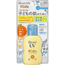 I quite like the bioré uv perfect milk, but it doesn't beat the missha sun milk for that holy grail spot! Kao Biore Uv Kids Pure Milk Sunscreen Spf50 Pa 70g