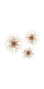 We did not find results for: Amazon Com Deco 79 50370 Metallic Gold Starburst Metal Wall Decor 3d Wall Art Modern Wall Decor Gold Orbs For Wall Gold Decor Decorating Ideas Set Of 3 12 9 6 Home Kitchen