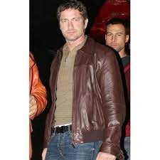 Rocknrolla Movie Gerard Butler Leather Jacket Next Leather Jacket Leather Jacket Brown Leather Jacket Gerard Butler