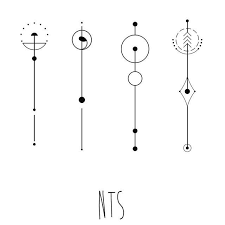 Geometric Tatoveringer Tegn Painless and easy to apply. pinterest