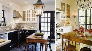 black and white heritage kitchen