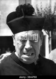 Actor Fernandel in film as 'Don Camillo' Stock Photo