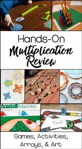 Hands On Multiplication Review Activities And Games Line Upon Line Learning Multiplication Review Activities Multiplication Review Multiplication Activities