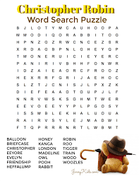 Download your favorite puzzle and start playing. Free Printable Christopher Robin Word Search Puzzle Jinxy Kids