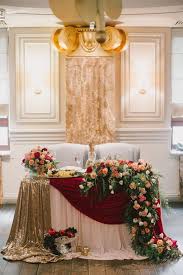 20 Fall Wedding Reception Sweetheart Table Ideas Roses Rings Part 2 Head Table Wedding Gold Wedding Decorations Head Table Wedding Decorations